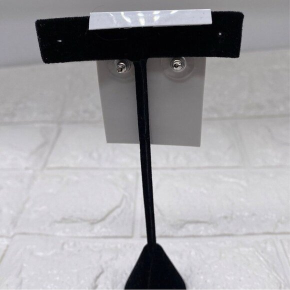 Crystal Jewelry Four Leaf Clover Earrings Pink & Silver Tone Swarovski Crystals - Picture 8 of 8